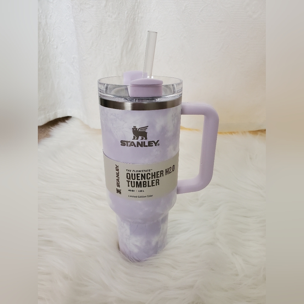 Stanley 40oz tumbler target limited edition wisteria tiedye